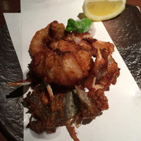寅八商店 心斎橋店 - アンコウの唐揚げ
