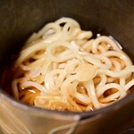 御湯宿 中屋 - 凌ぎ：青紫蘇麺