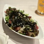 マグロ 婆娑羅 - 漬け鮪のチョレギ風サラダ