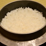 御湯宿 中屋 - 御飯：南魚沼産コシヒカリ