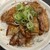 松屋 - 料理写真:カルビの炙り十勝豚丼(ご飯大盛り)