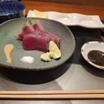 天ぷら 川辰 - ブリとカツオ