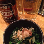 飲食笑商何屋ねこ膳 - 2014.11 ほうれん草