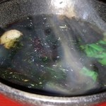 大社門前いづも屋 - 出雲雑煮@十六島海苔で湯気もくもく