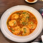 美幸飯店 - 小えびのチリソース（950円）