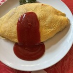 グリル・エス - こちらは相方のオムライス。このオムライスがとても有名だそうです。