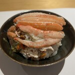 寿し島川 - せいこ蟹のちらし寿司