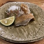 かど食堂 炭の上の向う側 - のどぐろ切り身の炭火焼き