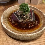 かど食堂 炭の上の向う側 - よだれ鰹