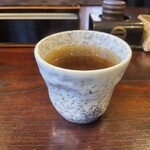 あごだし稲庭うどん 古泉洞 - お茶
