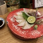 かど食堂 炭の上の向う側 - のどぐろ炙り造り