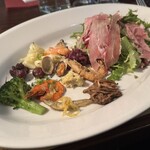 オステリア ダ アダ - 本日の前菜盛合せ