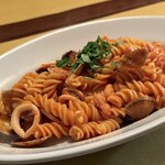 オステリア ダ アダ - フジッリペスカトーラ