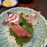 酒蔵お太幸 - 刺身3点盛