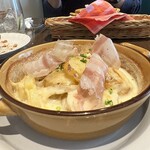 ロンロガレージ - パンチェッタとポテトのグラタン