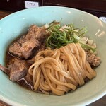 麺や一芯 - ■【限定】豚なんこつチャーシューたっぷり豚だしそば¥1,200