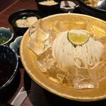 博多おでんと自然薯 よかよか堂 - 冷やし五島うどんセット