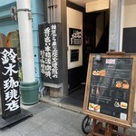 鈴木珈琲店 - ときわ通りというアーケード沿いの2階。