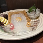 せいもん払い - 呼子産やりいか刺し