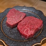 新横浜 鉄板焼き牛鳴 - A5ランク黒毛和牛のステーキ