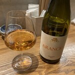 志仙にしやま - グラスワイン　オレンジ