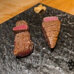 新横浜 鉄板焼き牛鳴 - A5ランク黒毛和牛のステーキ