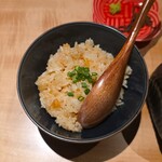 新横浜 鉄板焼き牛鳴 - ガーリックライス