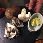 銀座うかい亭 - 焼く前