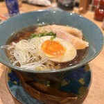炉端ともつ煮 炎 - ミニラーメン。美味しい！