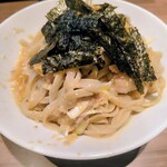 らーめん菊 - 塩パタン1450円　麺