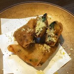 炭火と酒と肴 七福八郎 東新宿本店 - 蟹春巻き　これ好み☺️