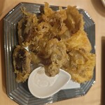 神田江戸ッ子寿司 - 秋のきのこ天婦羅