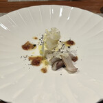 ポルト ボヌール - ○○のムース△△イカ添え(ｺﾞﾒﾝﾅｻ~ｲ､記憶力が…)