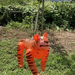和田農園 - 葡萄を守るのは赤い虎