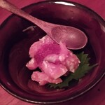 삿포로 야스케 사쿠라기초점 - 이시카리 절임 594엔, 맛은 좋았지만 양이 적었습니다.