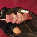 삿포로 야스케 사쿠라기초점 - 삿포로 미소 야키토리 야겐 연골 꼬치 264엔