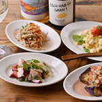 パスタバル MiKiYA's - お酒に合う小皿メニューが充実！季節ごとの旬の食材を使ったメニューもお楽しみいただけます