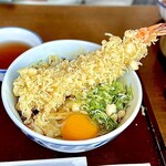 ふくすけ - 『月見伊勢うどん』TP天ぷら