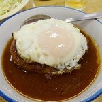 松屋 - デミたまハンバーグ単品￥440