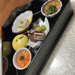 湯之島館 - 前菜7種