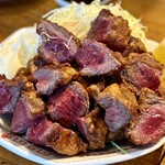 がんばれニッポン馬肉道場 馬喰ろう - 馬肉のレア唐揚げ