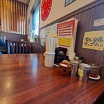 中華料理 ターボー - 卓上の様子