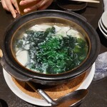 焼天狗 - 湯豆腐(お通し)