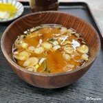 五番軒 - 若芽の味噌汁