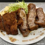 五番軒 - 無骨なとんかつ