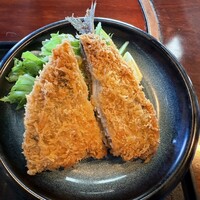 土佐料理 祢保希 新宿店 - アジフライ