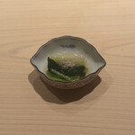 鮨 ゆうき - 根三つ葉のお浸し