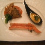 花閒 - ３種のカニの盛り合わせ