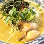 麺や 佐市 - 牡蠣らぁ麺