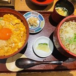 鴨と醸し 鼓道 - 親子丼と蕎麦